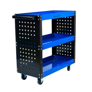 Carro Porta Herramientas 3 Niveles Con Organizador Lateral